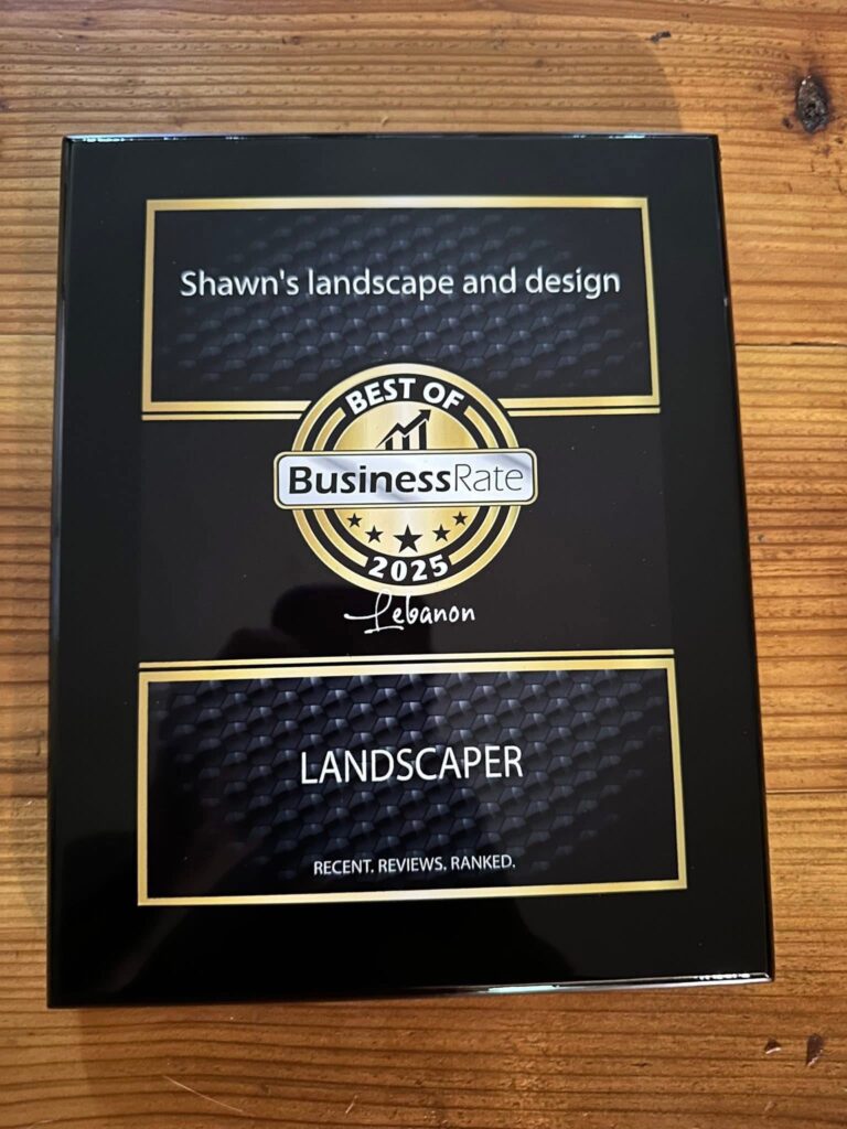 2025 award recipient recognized for professional drainage and hardscape services across Southwest Ohio.