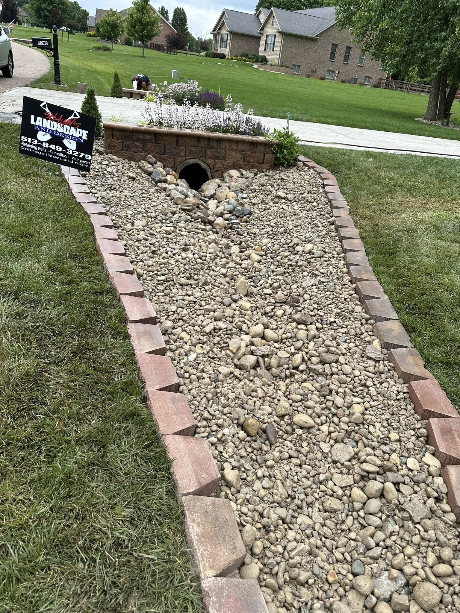 Homeowner said hes never seen water run in over 20 years untill now!!